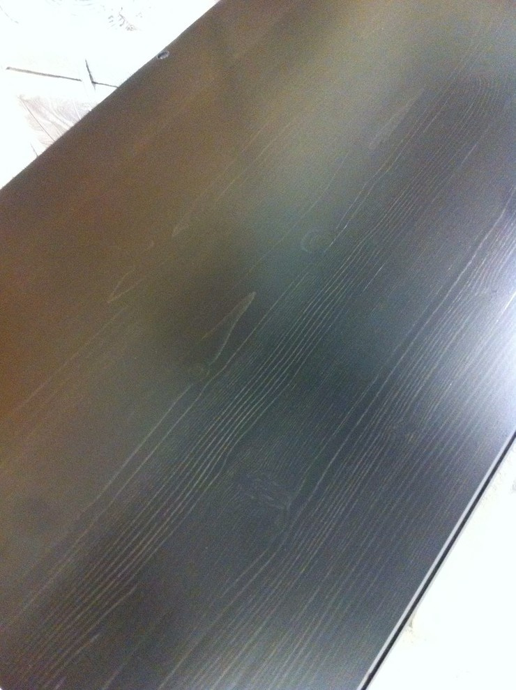 Покраска различных изделий из массива