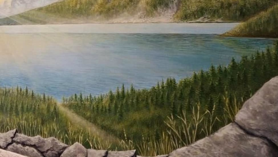 Роспись/пейзаж/живопись