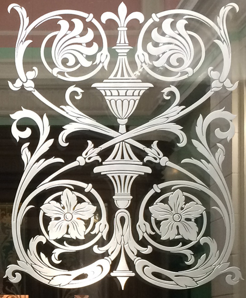 Пескоструйная гравировка на стекле