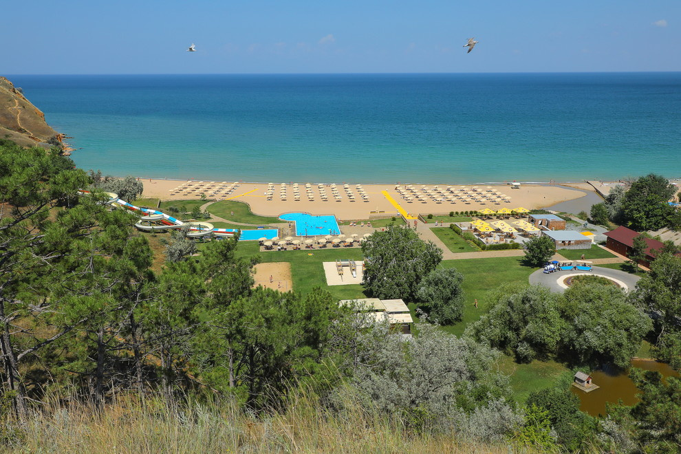 Съемка санатория "Черноморец"