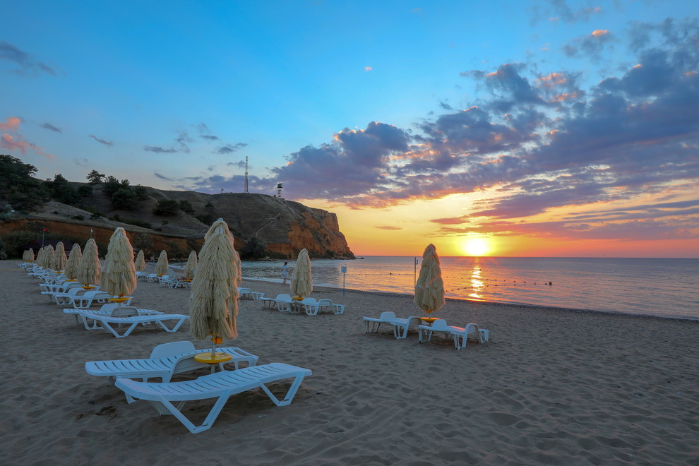 Съемка санатория "Черноморец"