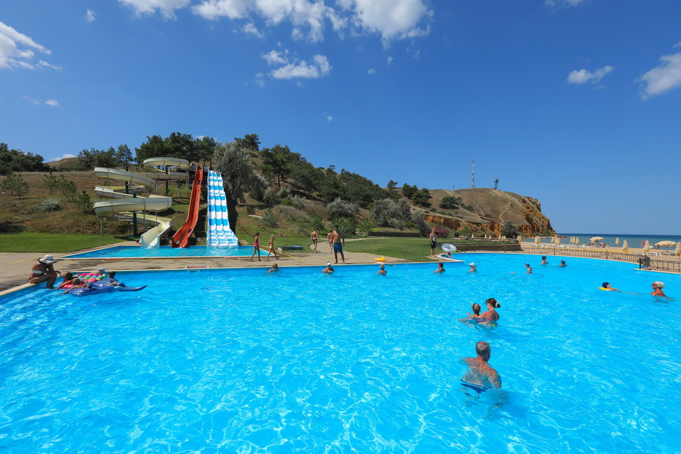 Съемка санатория "Черноморец"