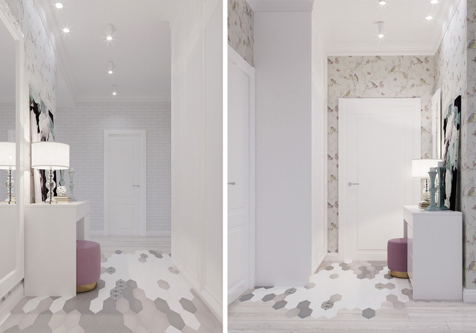 квартира в легкой неоклассике