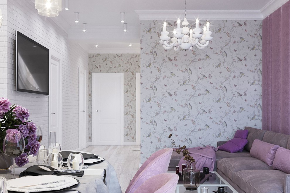 квартира в легкой неоклассике