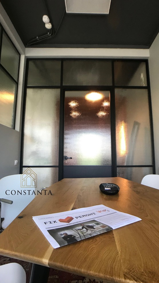 Лофт перегородки в студии дизайна Братьев Жилиных