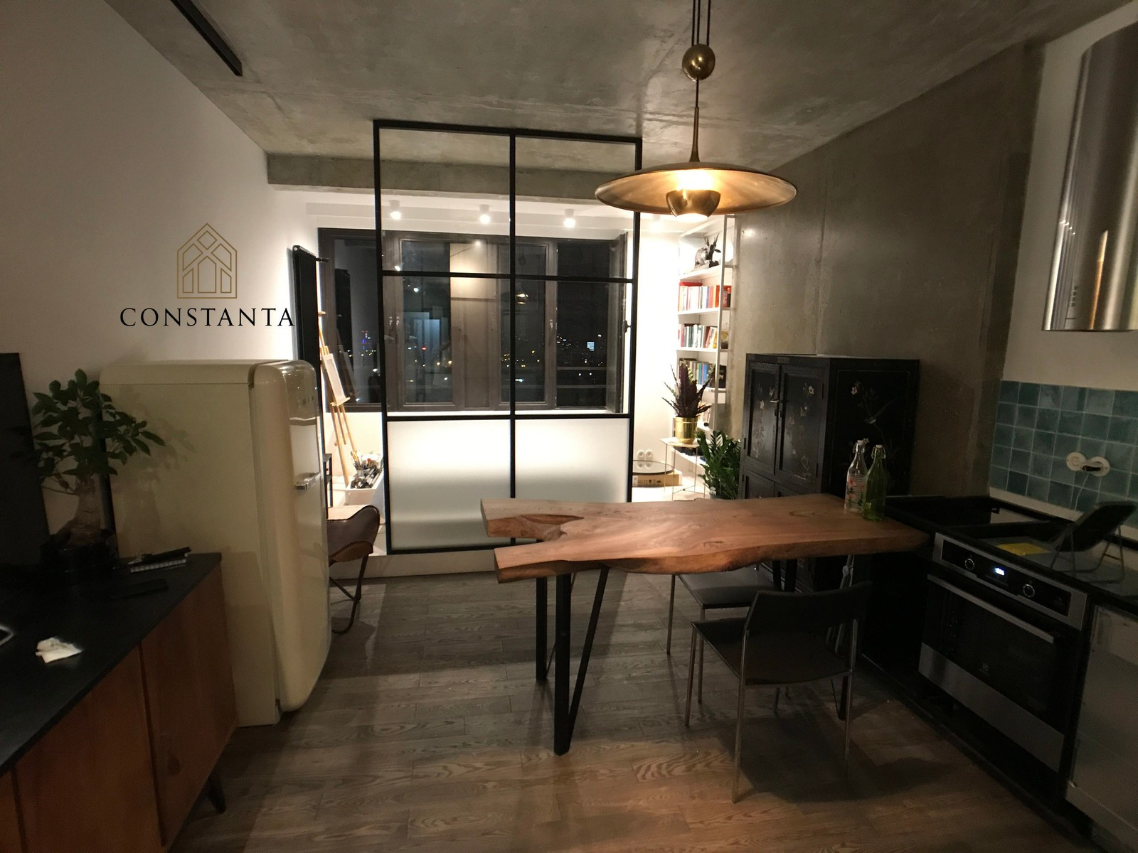 Лофт Перегородки в ЖК "Савеловский Сити"