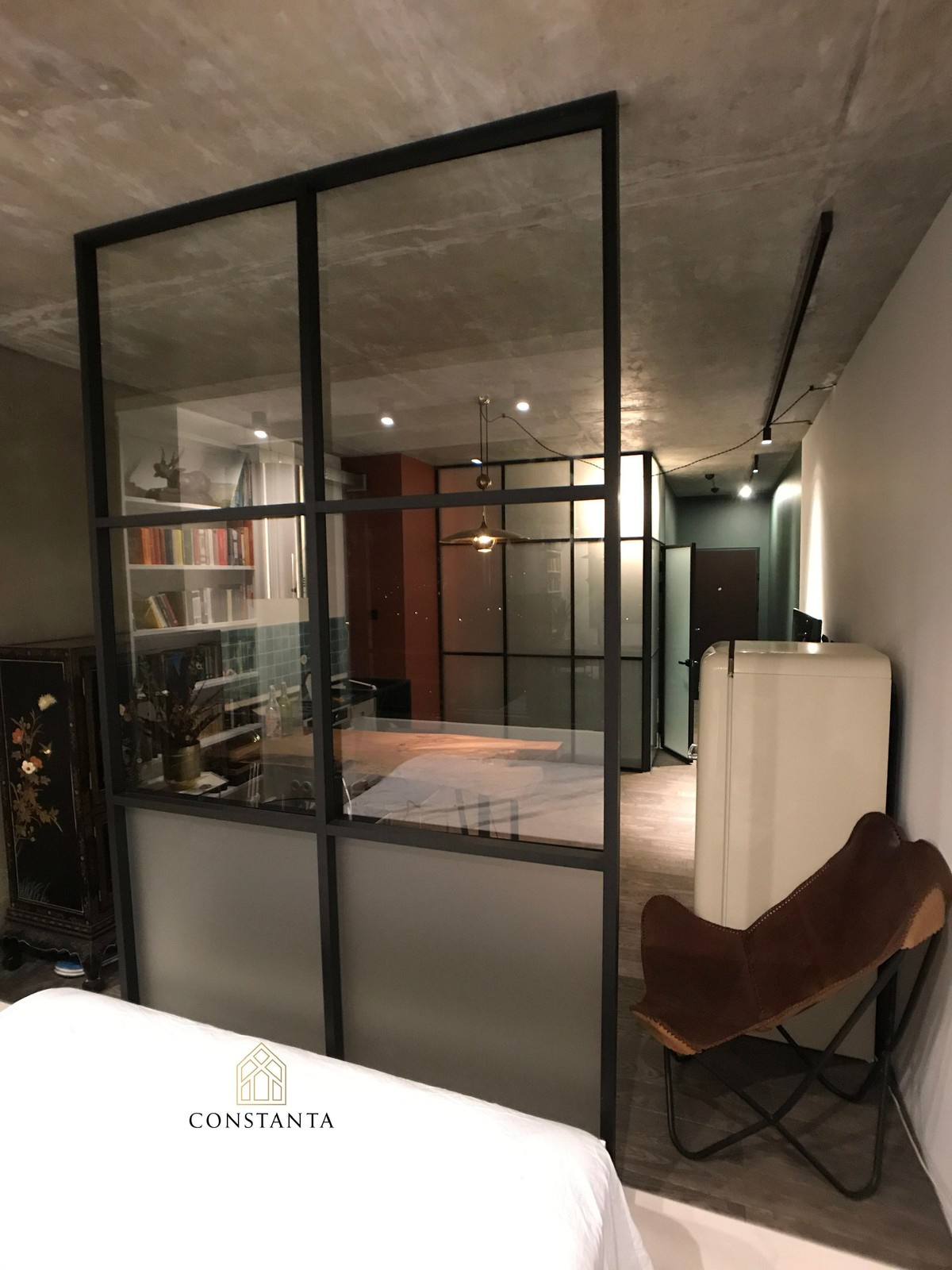 Лофт Перегородки в ЖК "Савеловский Сити"