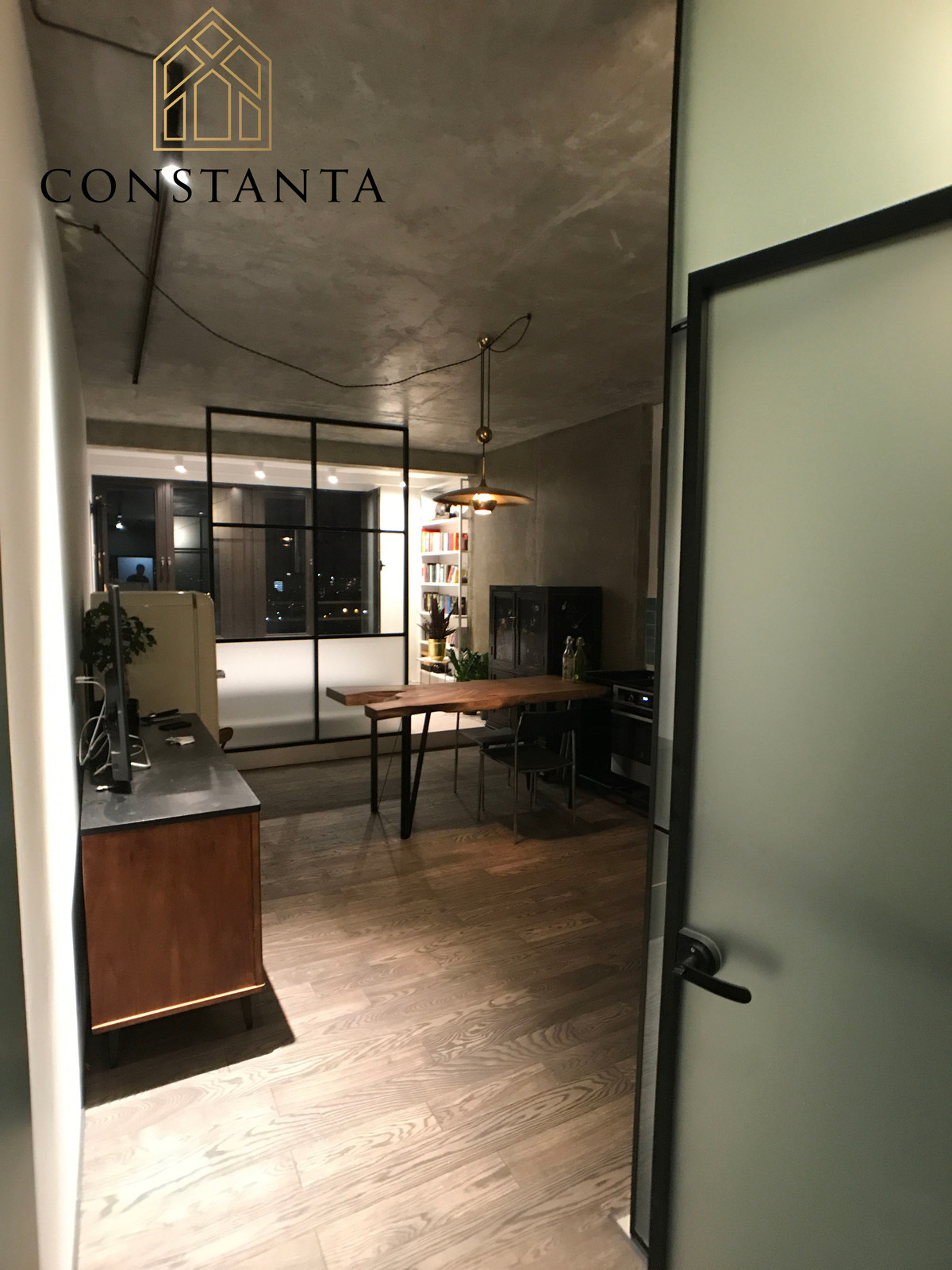 Лофт Перегородки в ЖК "Савеловский Сити"