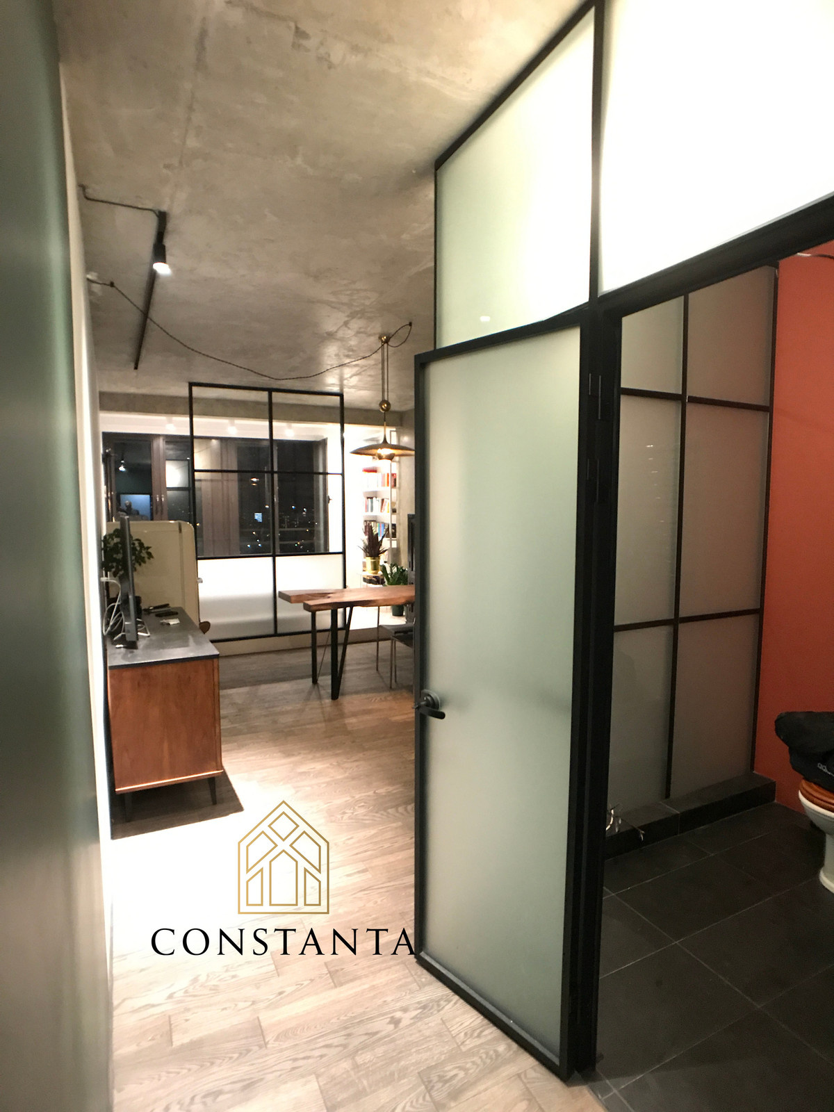 Лофт Перегородки в ЖК "Савеловский Сити"