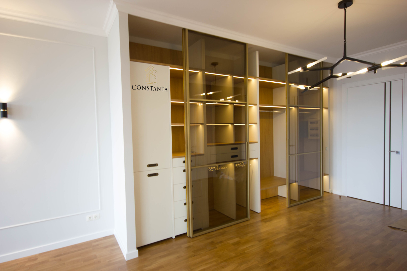 Лофт Перегородки  в ЖК "Леонтьевский Мыс"