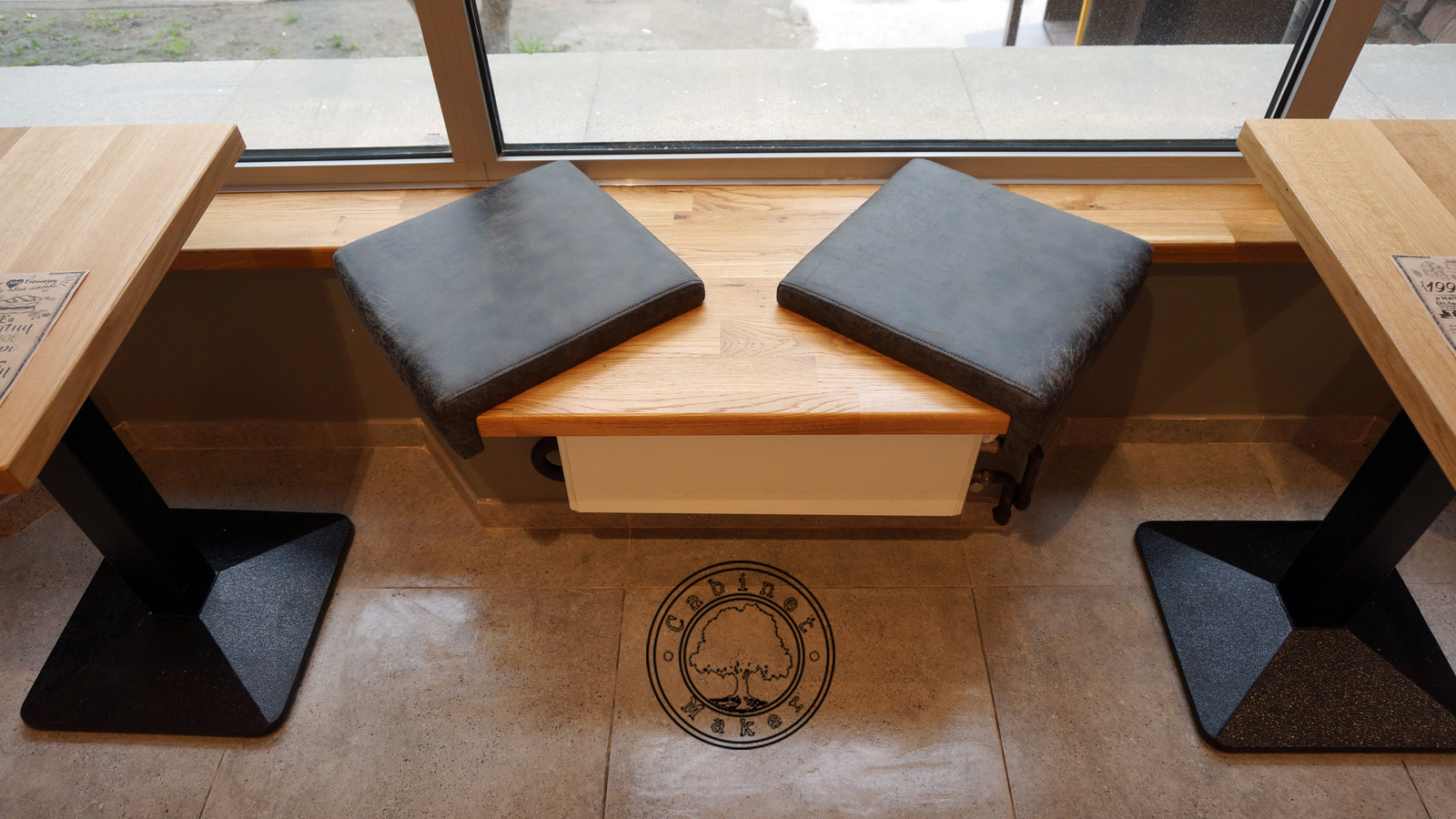 Подоконники из массива дуба