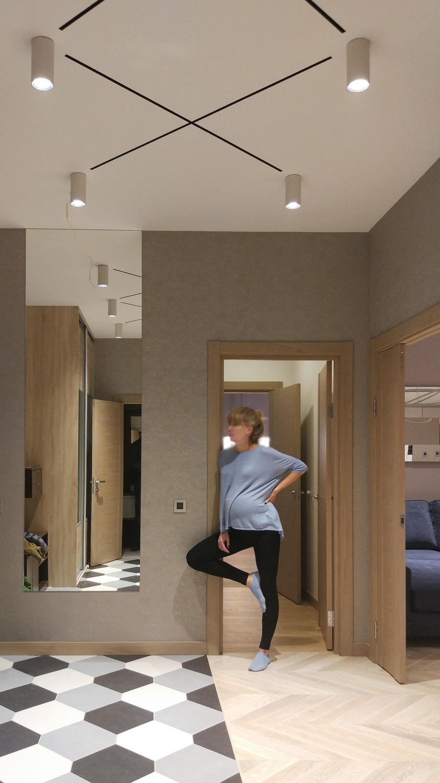 Простые линии, немного шерсти и калейдоскоп