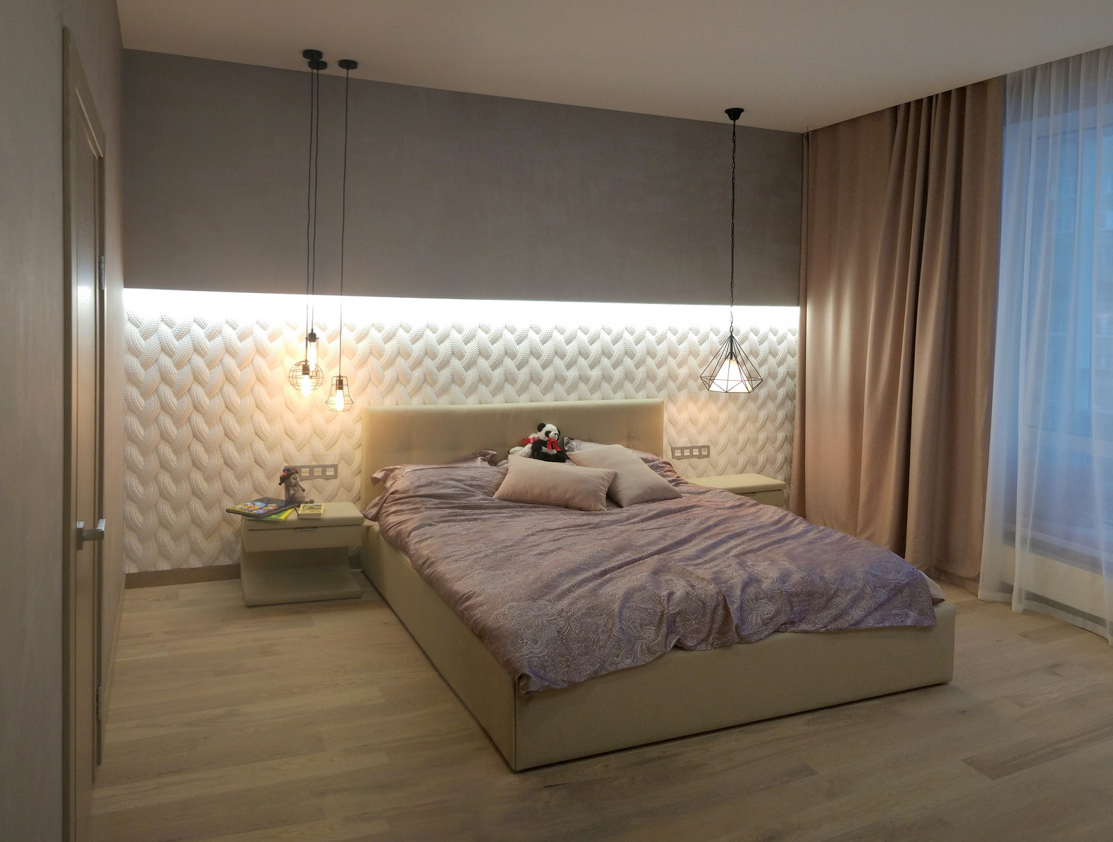 Простые линии, немного шерсти и калейдоскоп