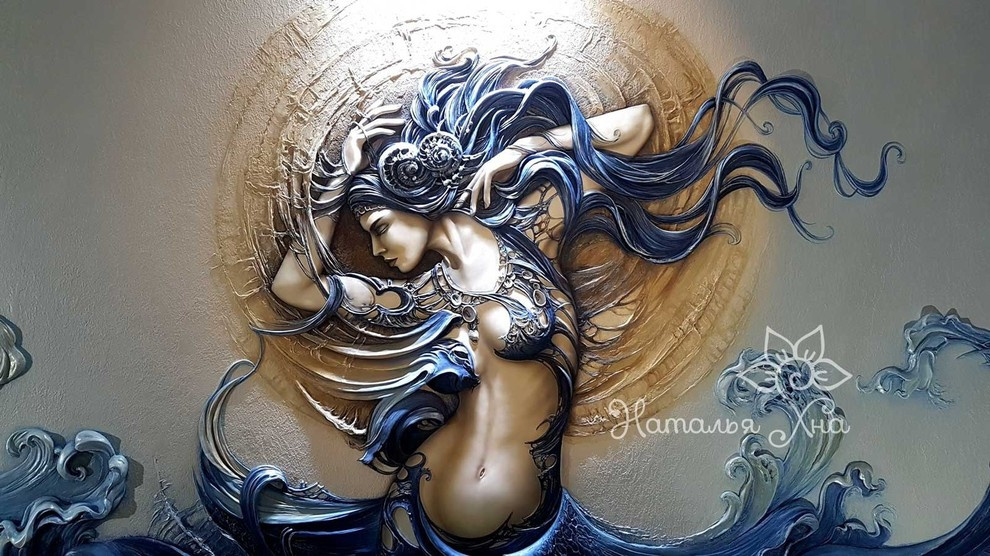 Обложка проекта: Барельеф Русалка