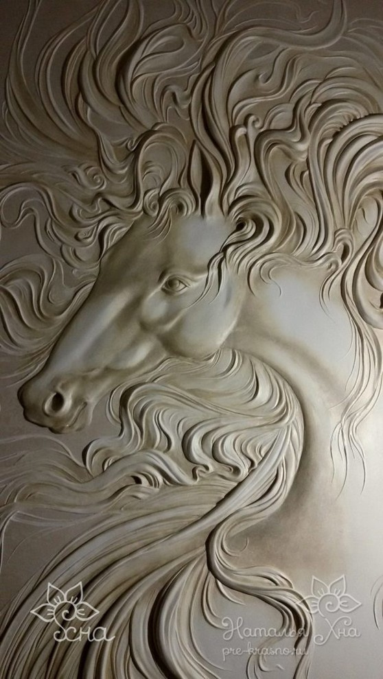 Барельеф «Зефирная лошадка»