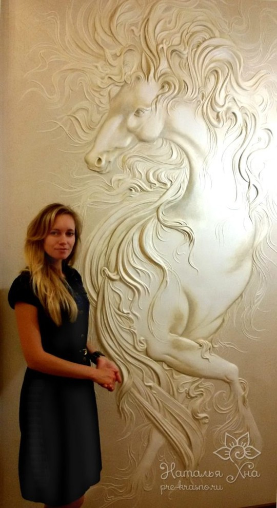 Барельеф «Зефирная лошадка»