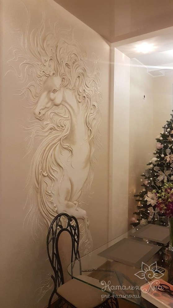 Барельеф «Зефирная лошадка»