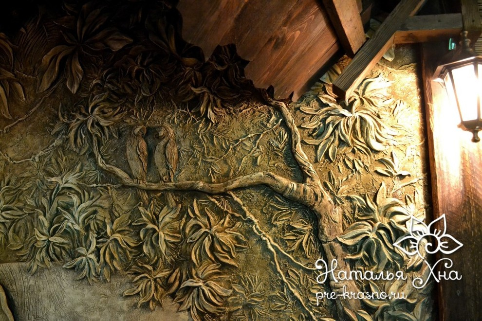 Барельеф «Слоны»