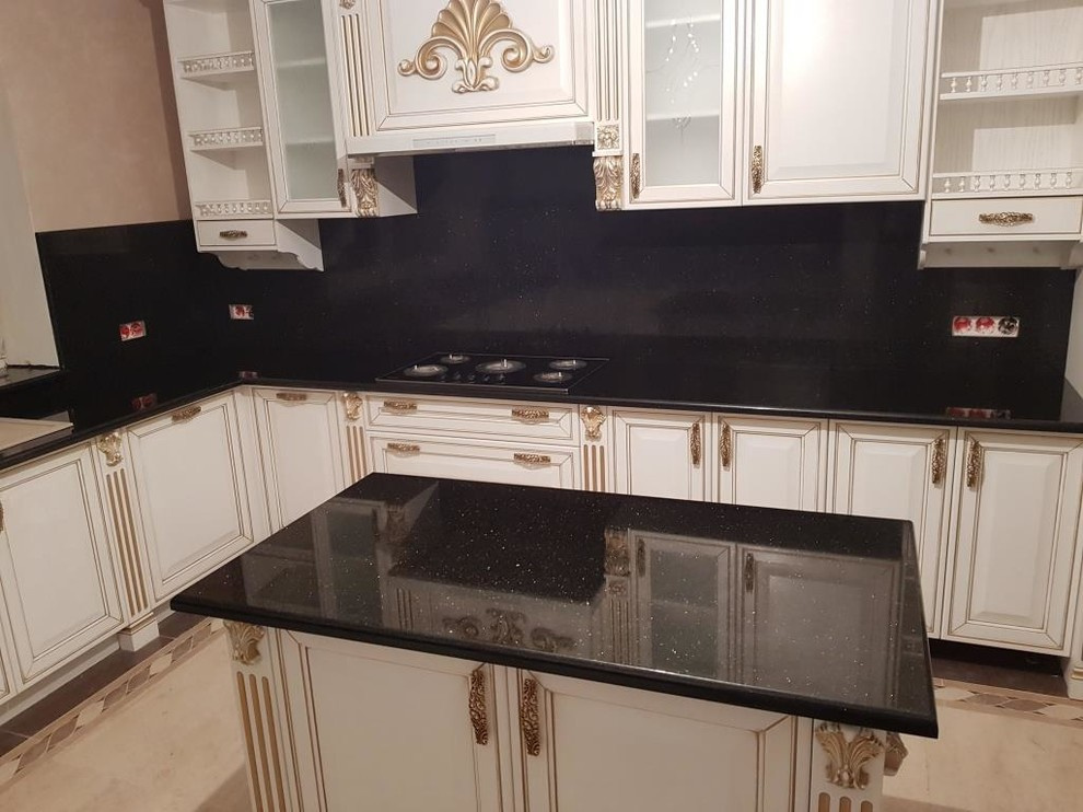 Черный гранит Star galaxy