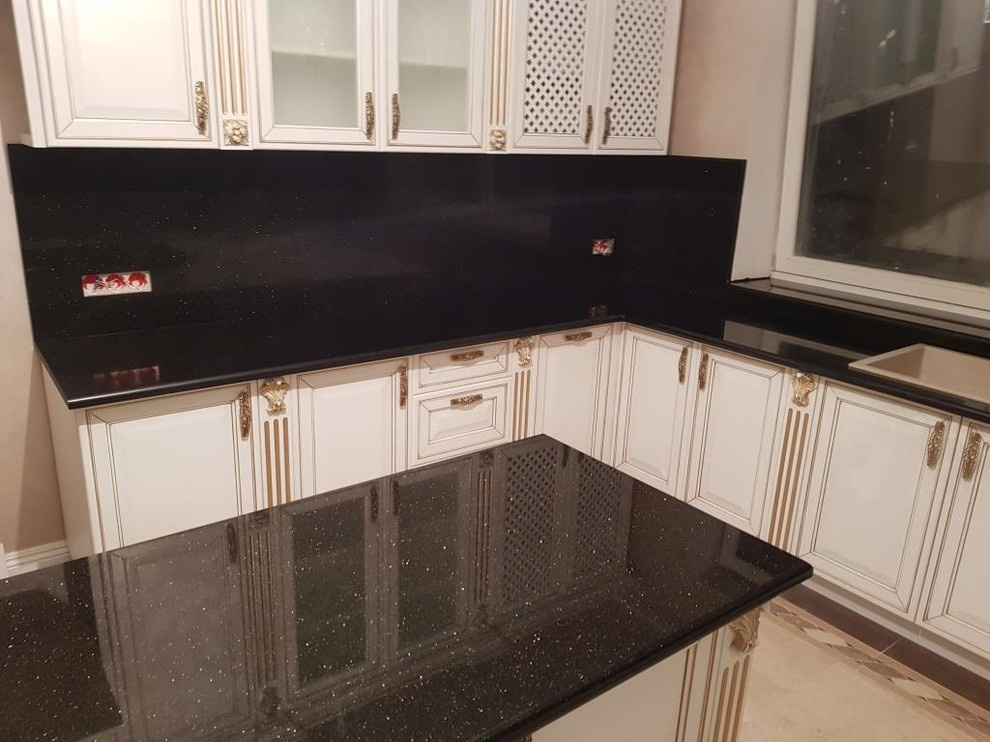 Черный гранит Star galaxy