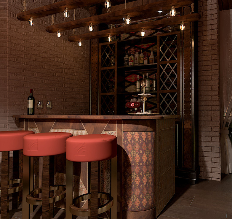 Веранда в восточном стиле