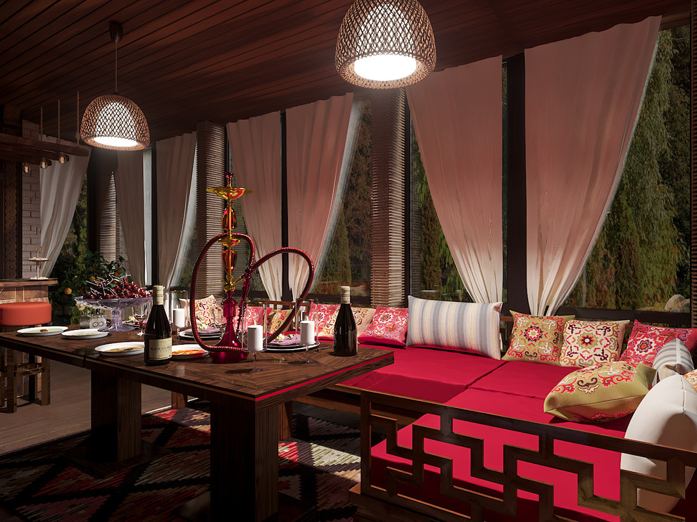 Веранда в восточном стиле