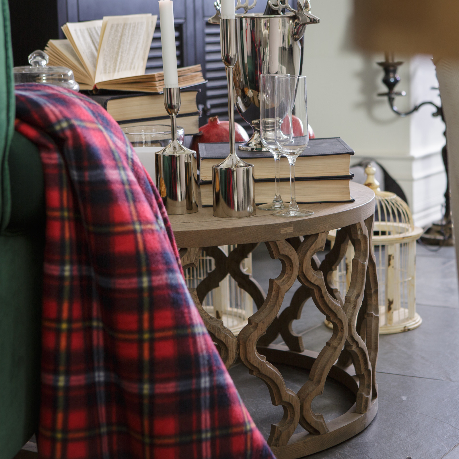 Новогодний интерьер гостиной