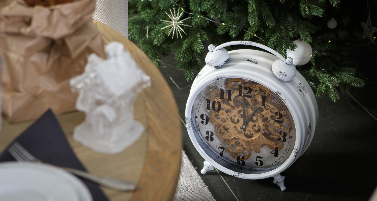 Новогодний интерьер гостиной