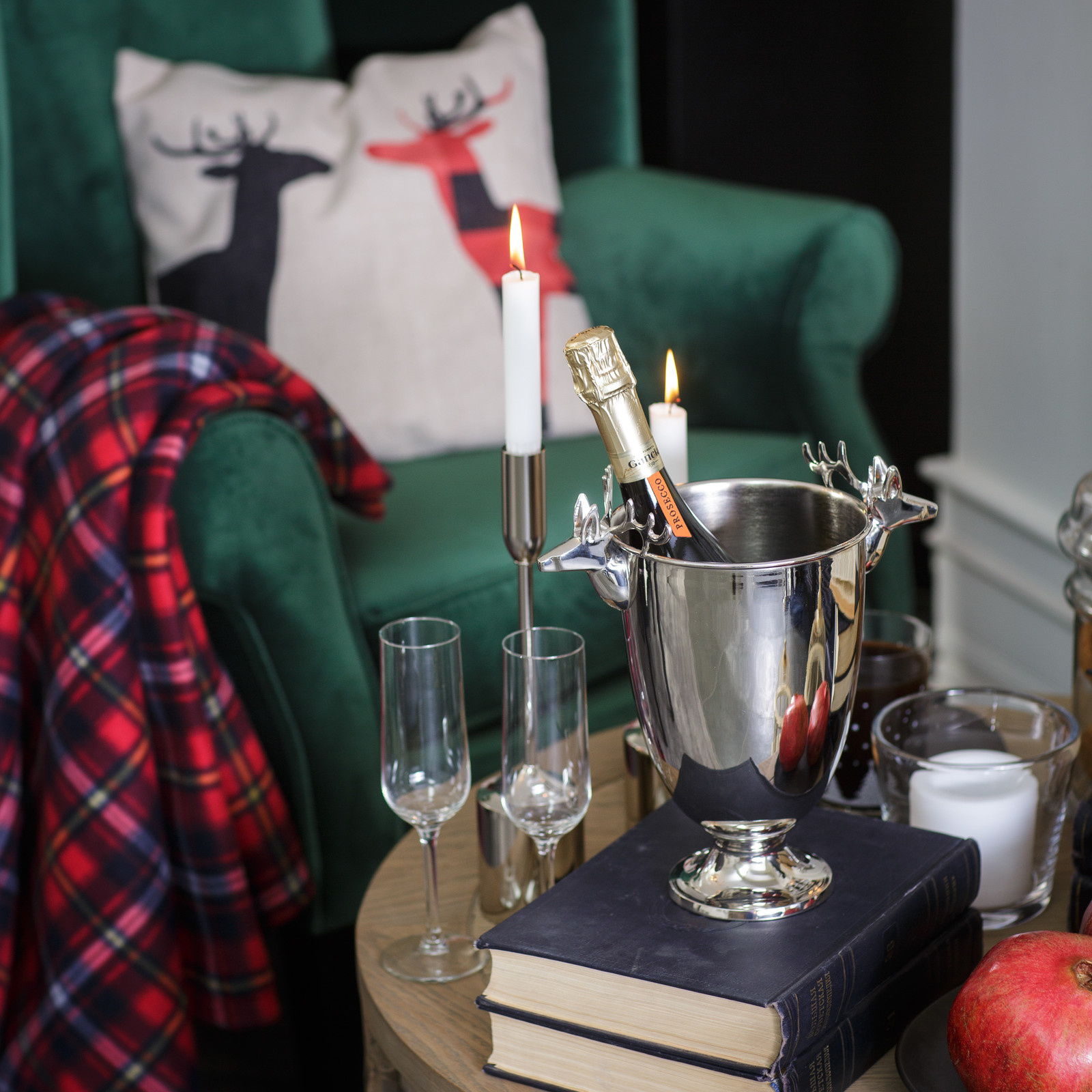 Новогодний интерьер гостиной