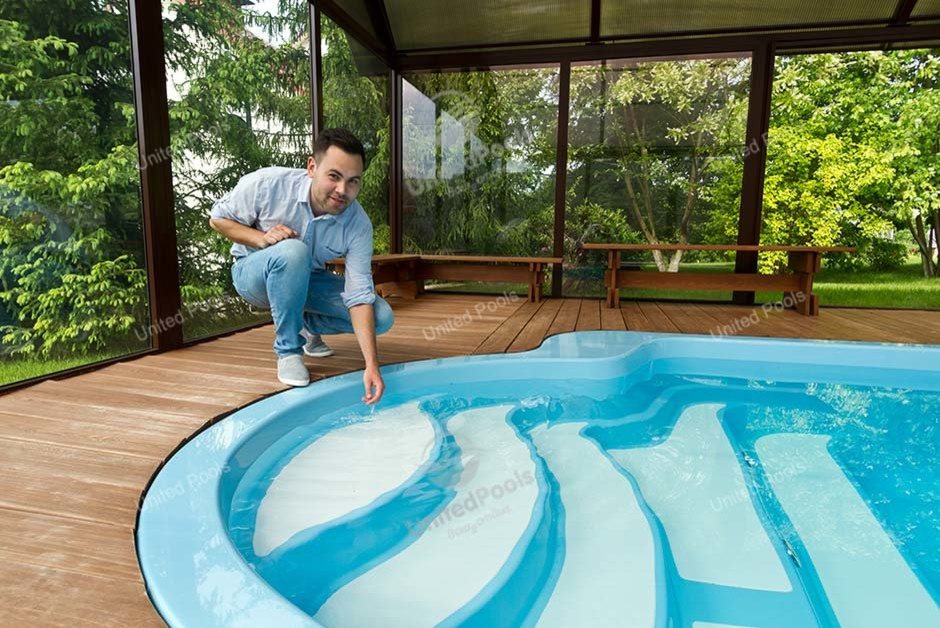 Бассейн Luxe Pools GARDA 950 в Истринском районе, деревня Ивановское