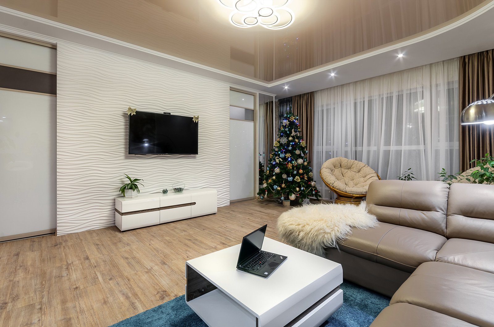 Дизайн студии в современном стиле