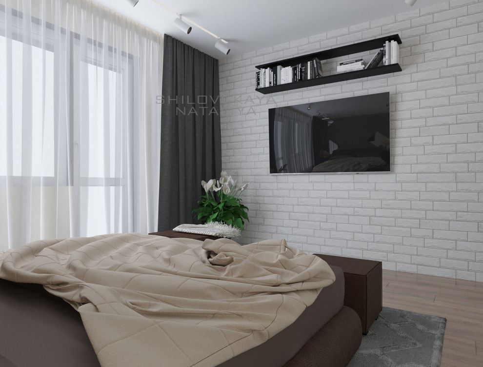 Обложка проекта: Проект двухкомнатной квартиры г. Елец ЖК Адмирал