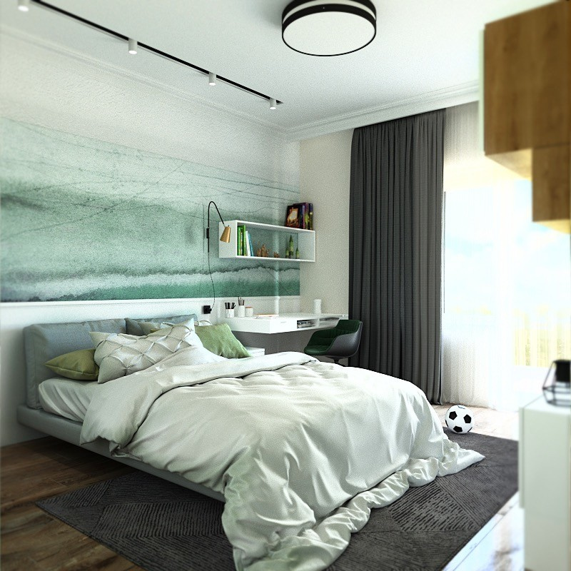 Дизайн интерьера таунхауса в поселке Бобры