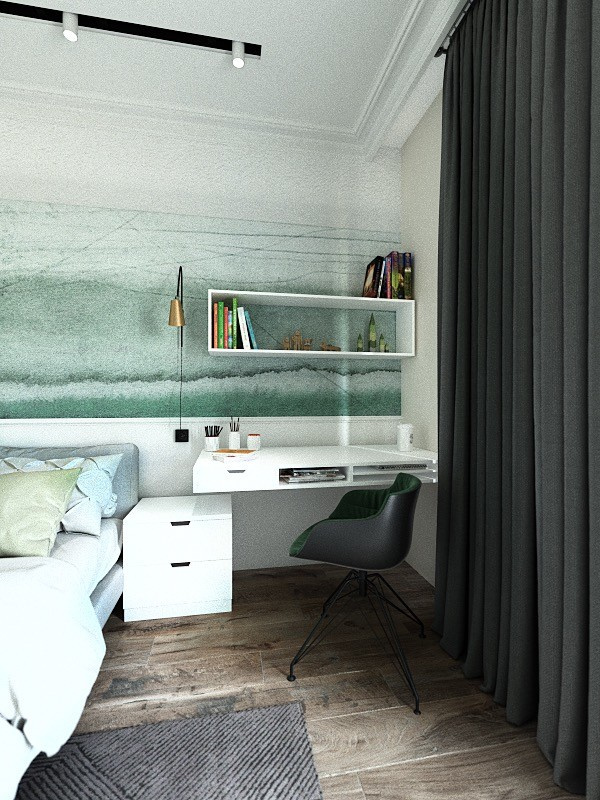 Дизайн интерьера таунхауса в поселке Бобры