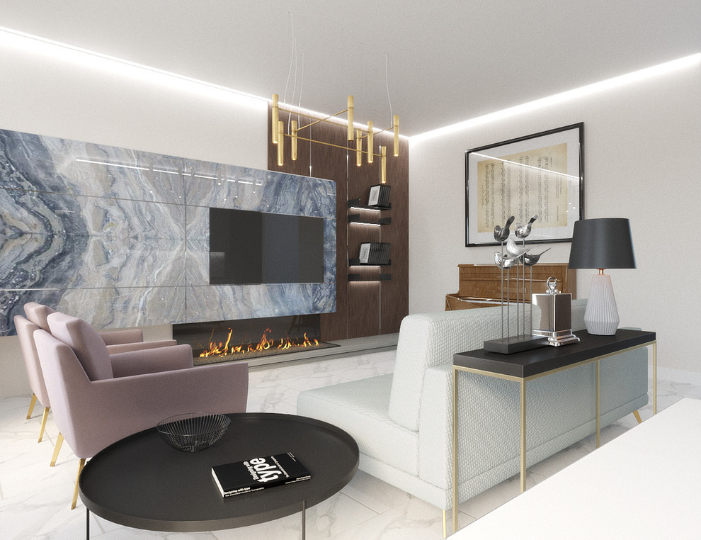 Дизайн интерьера таунхауса в поселке Бобры