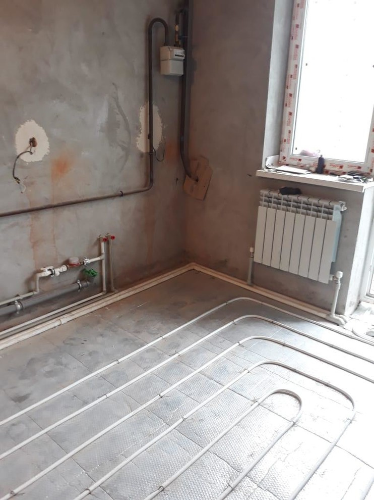 Монтаж системы отопления