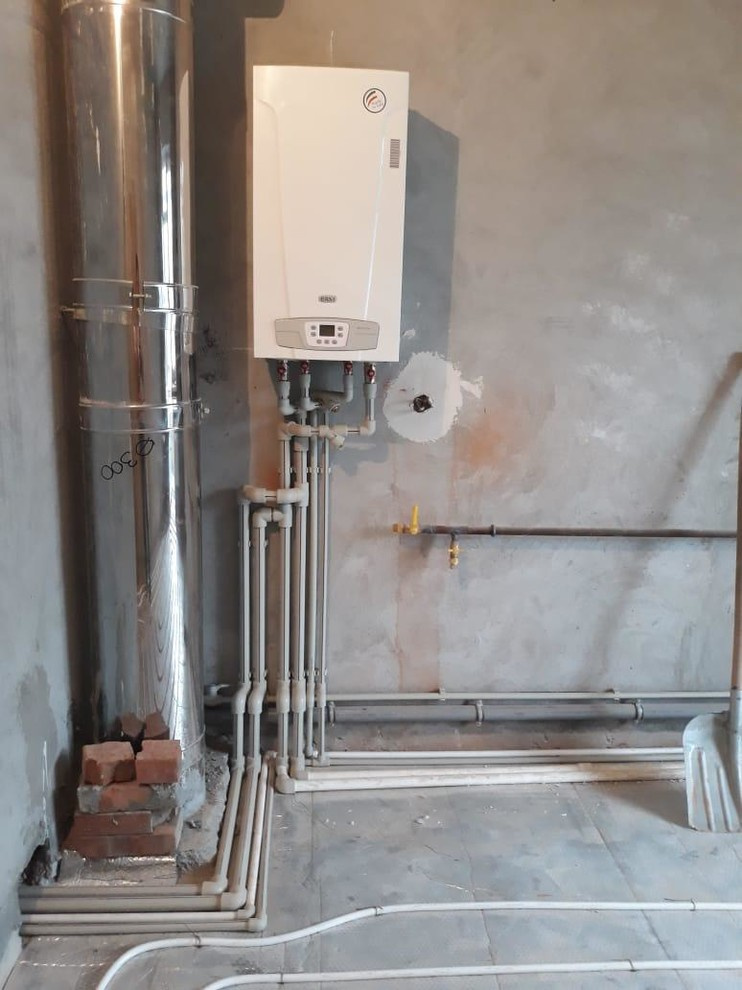 Монтаж системы отопления