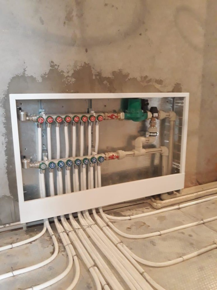 Монтаж системы отопления