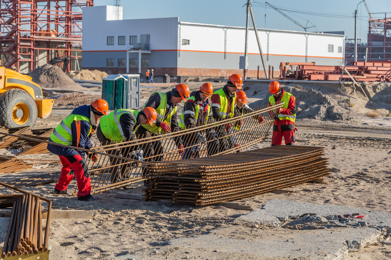 Обложка проекта: Фотосъемка строительства Приморской ТЭС