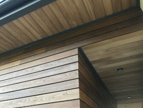 Фасады из дерева