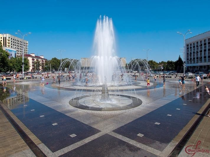 Поющий фонтан "Театральный"