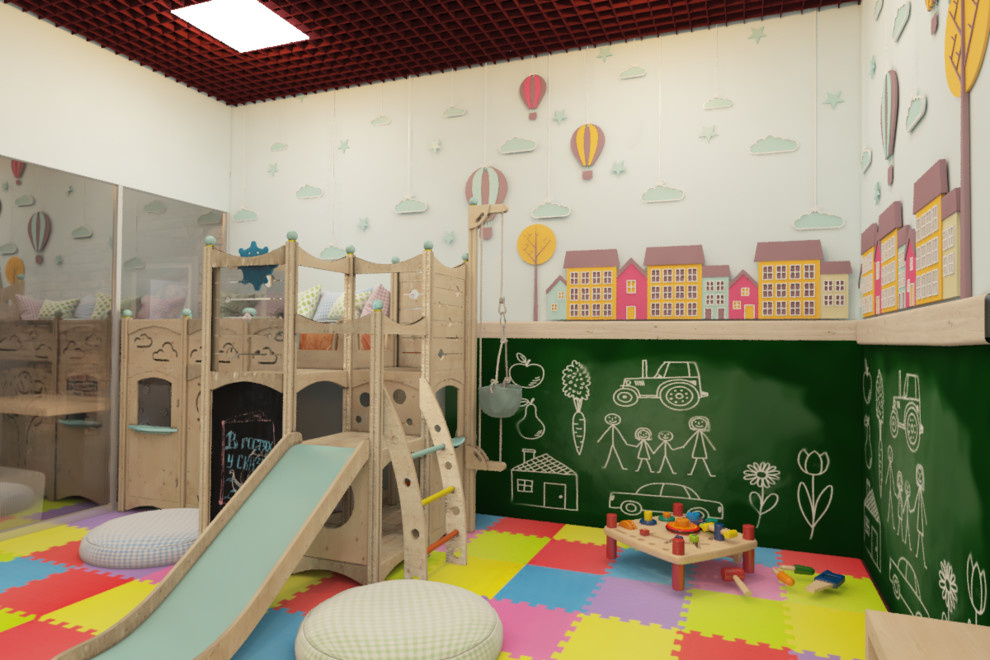 Ресторан LaFamiglia 150 посадочных мест.