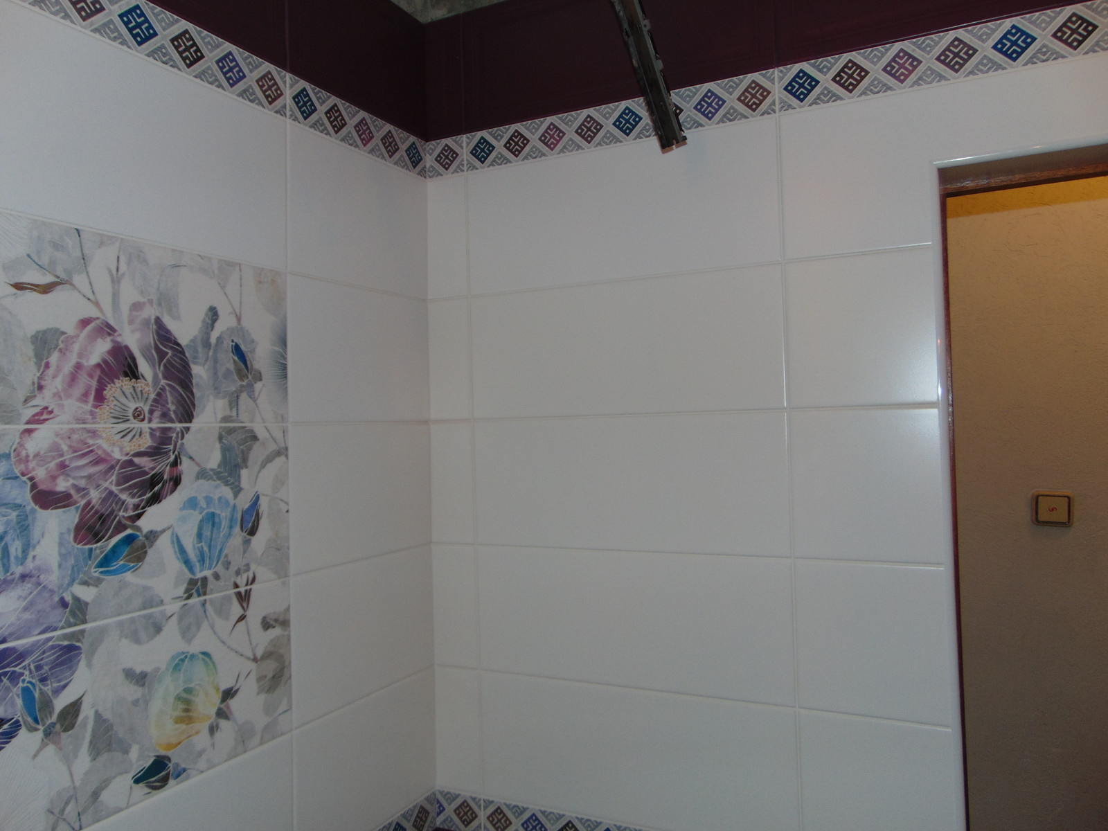 Яркая ванная в квартире