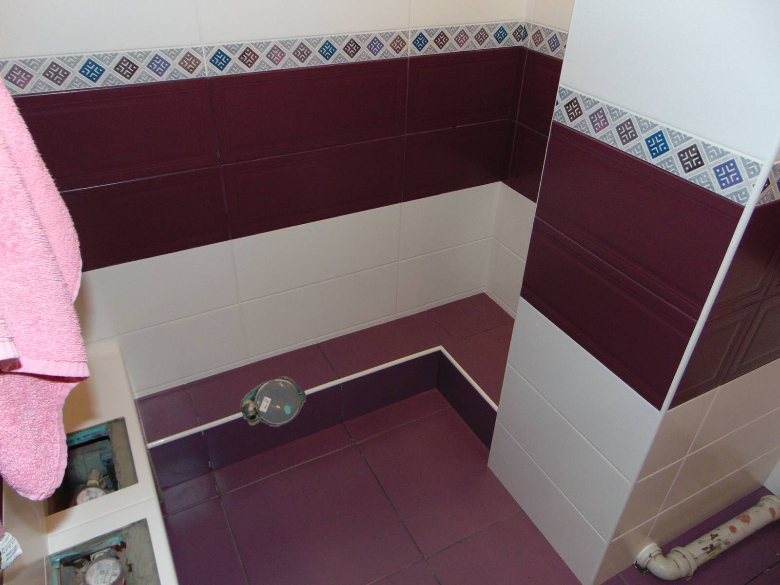 Яркая ванная в квартире