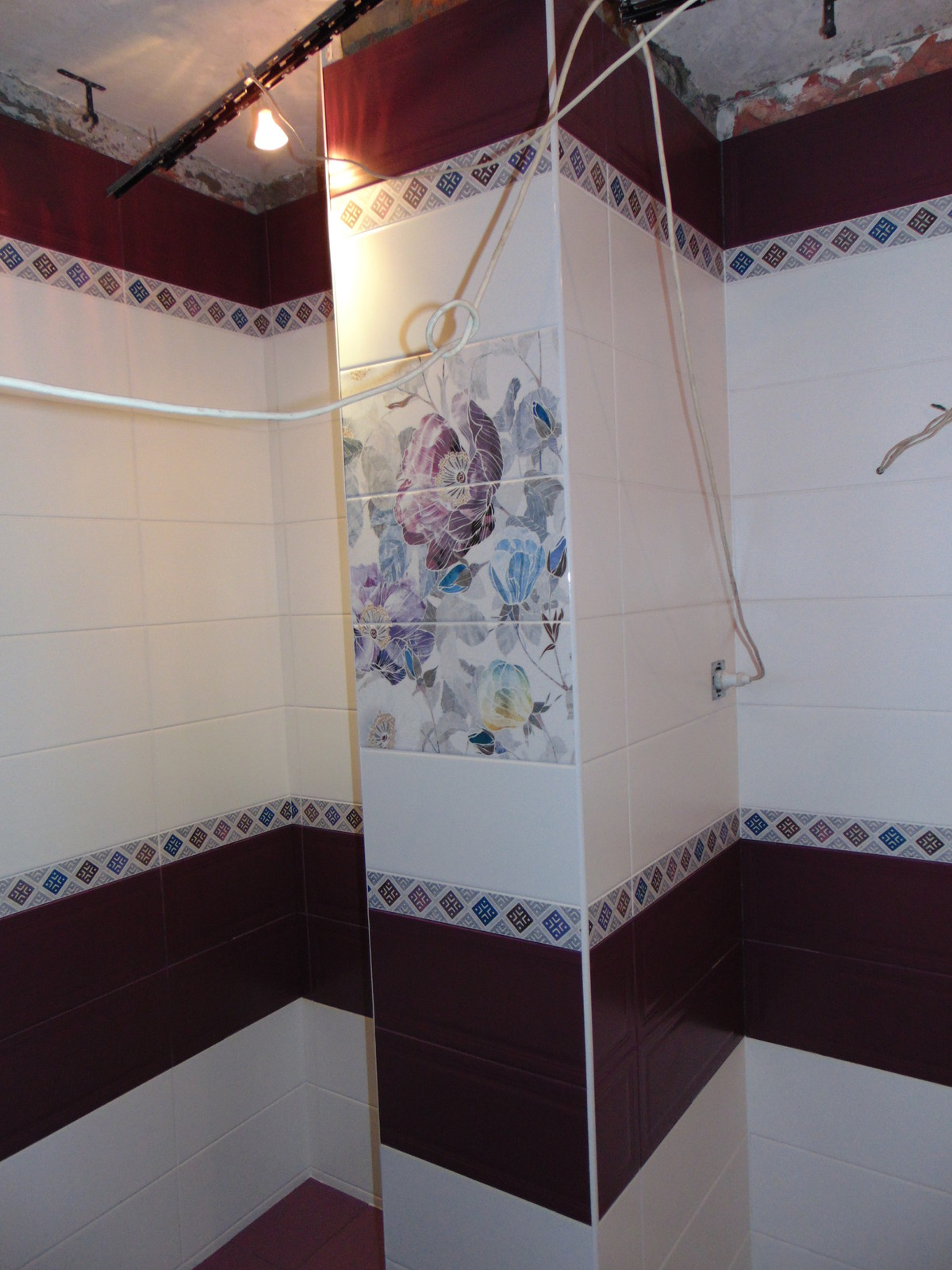 Яркая ванная в квартире