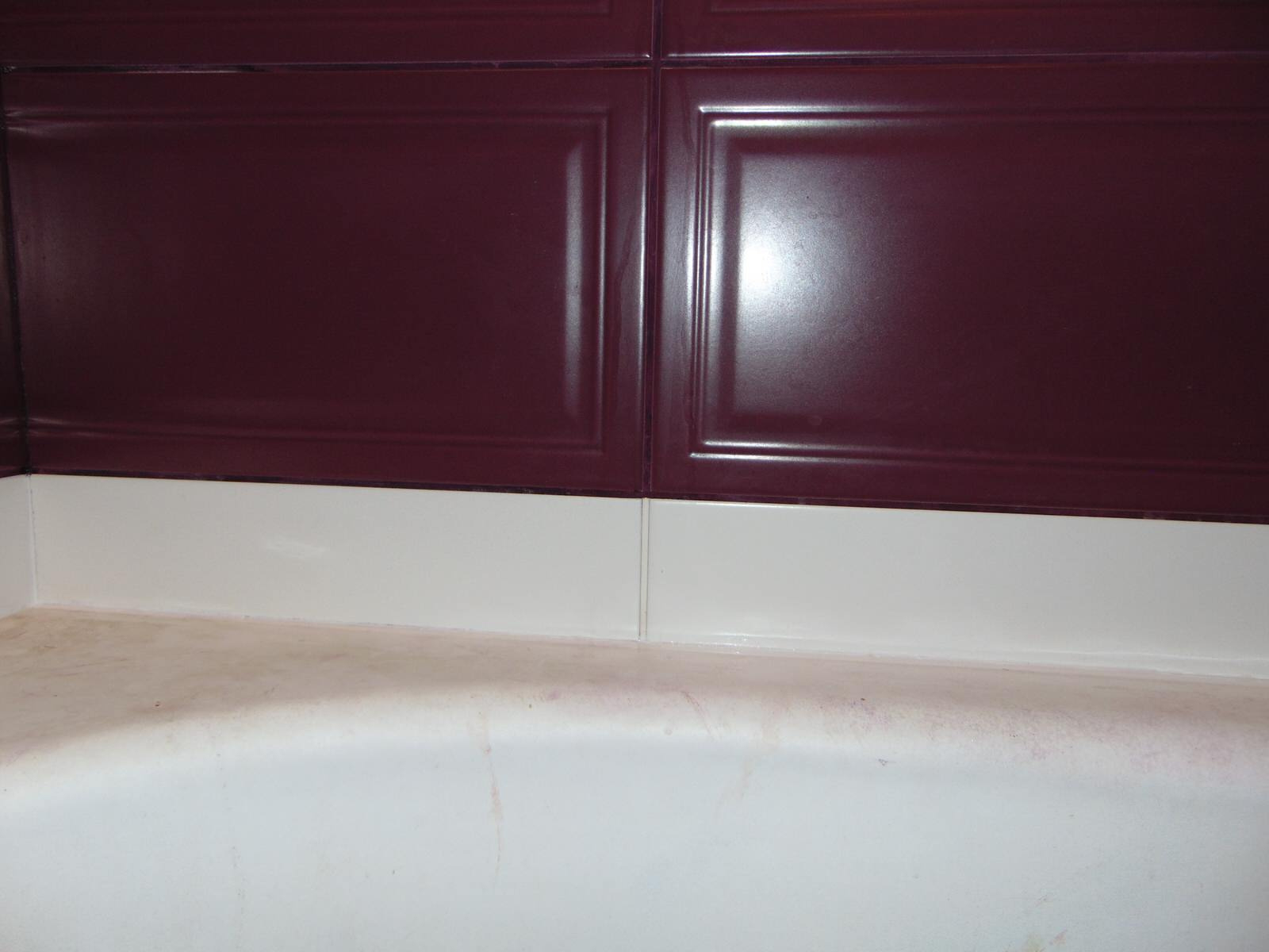 Два цвета затирки