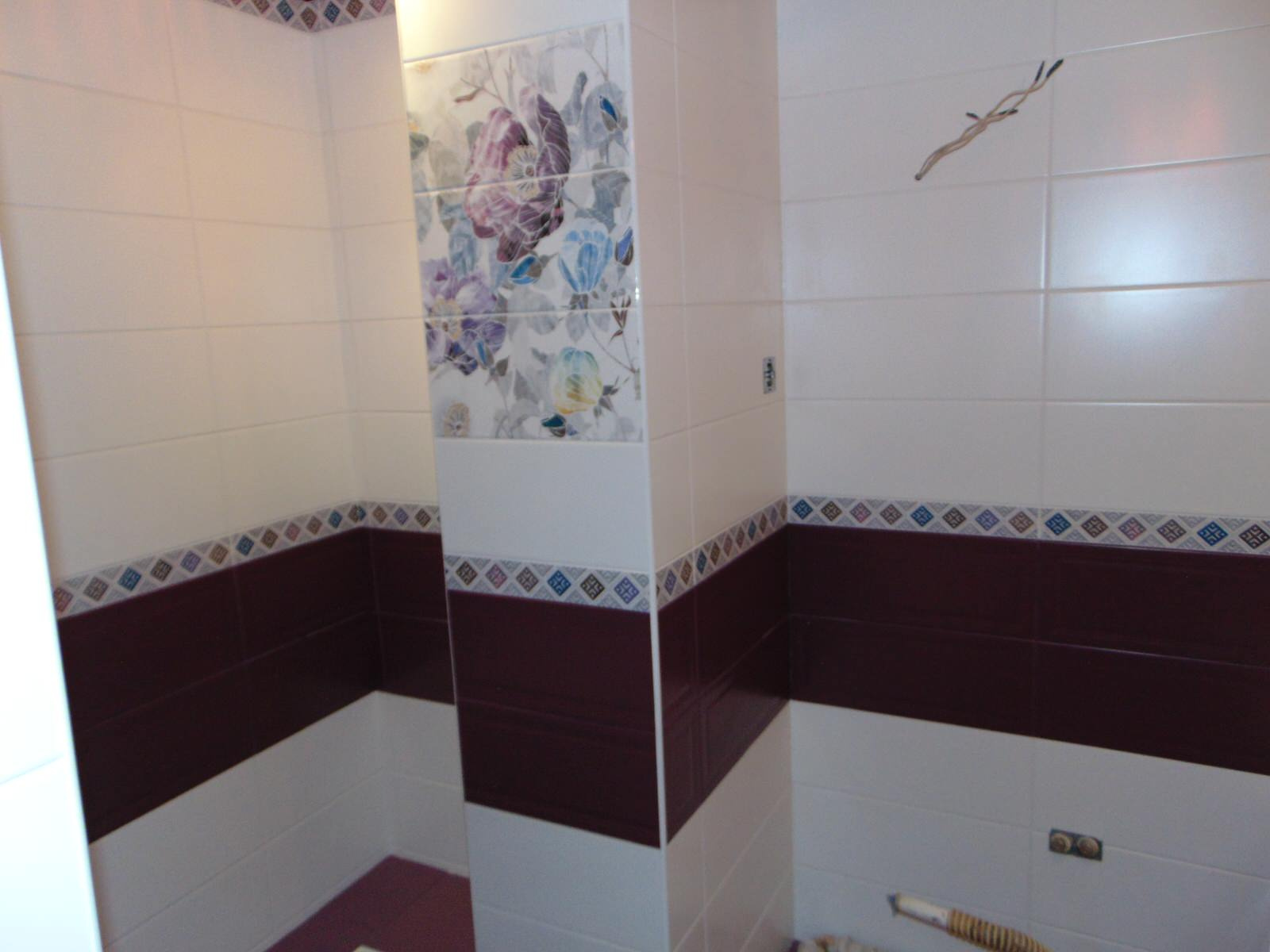 Яркая ванная в квартире