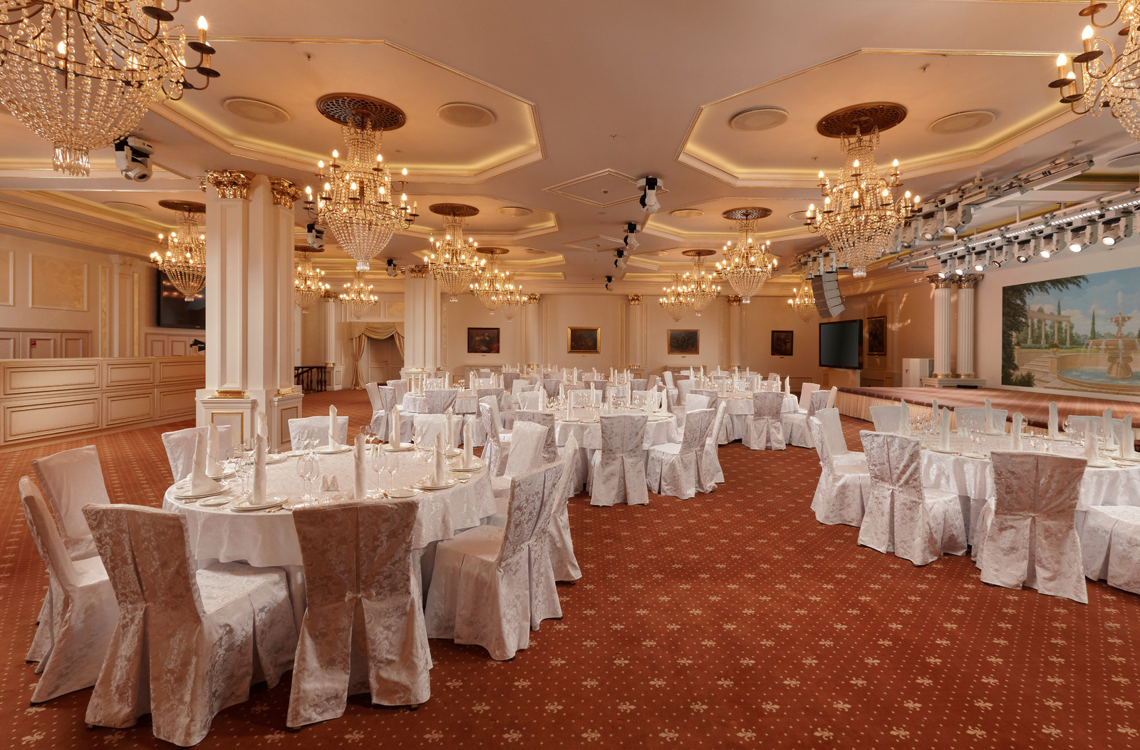 Radisson Royal Hotel Mosco Большой Банкетный Зал отеля