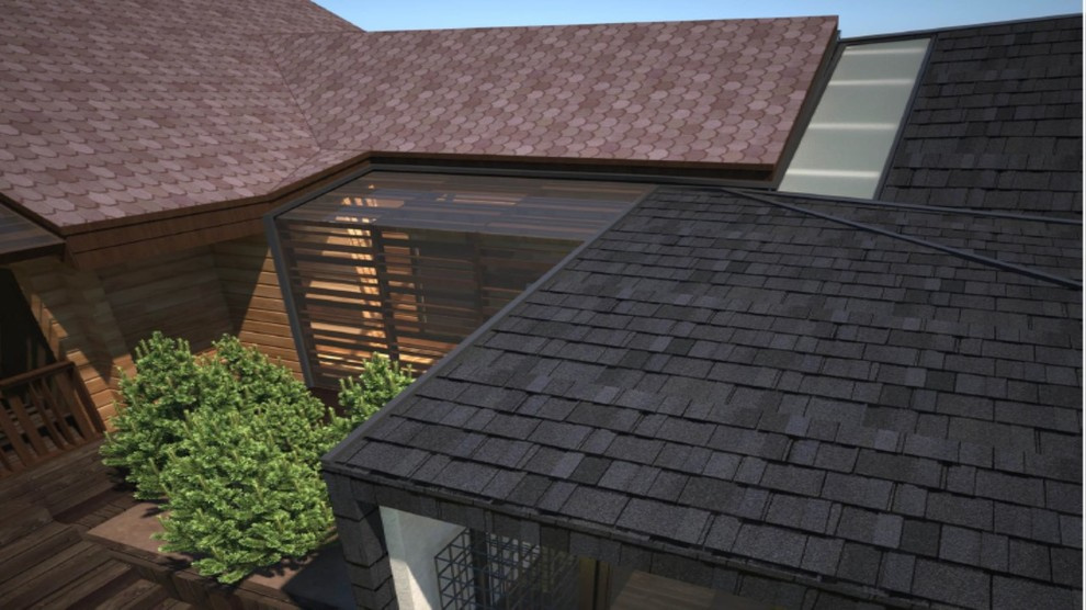 Дизайн-проект объединения двух домов