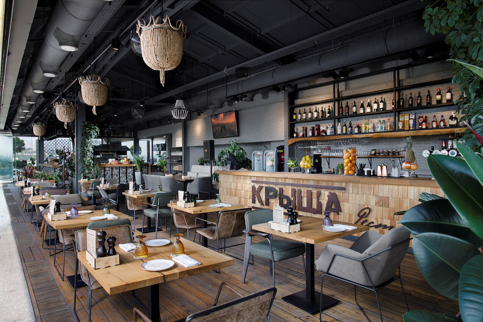 Обложка проекта: Ресторан Крыша